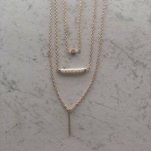 Hand made necklace || 14k gold plated